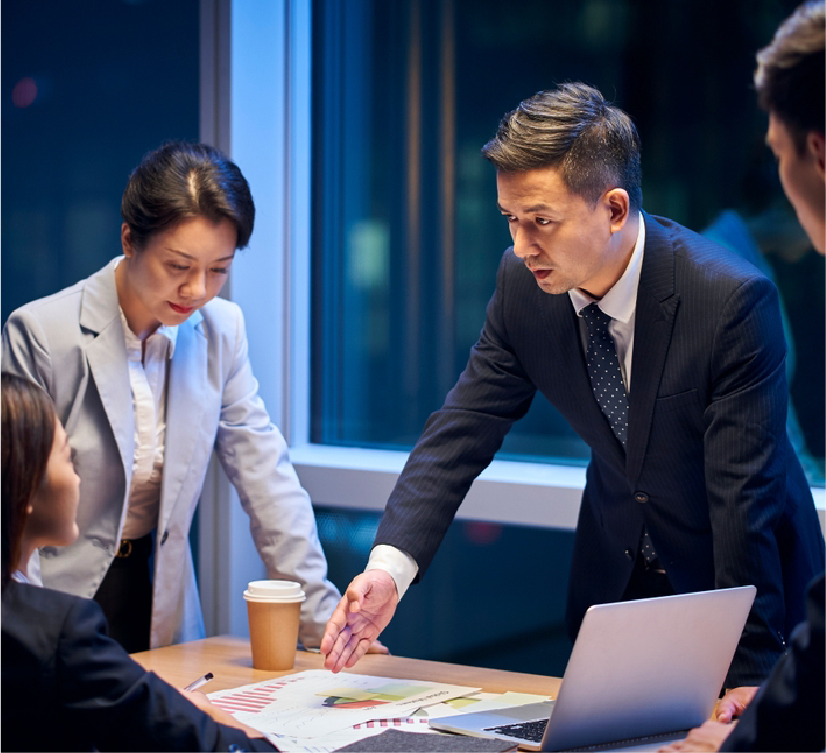 Woman selecting fresh fish